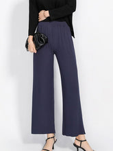 Comfortable Loose Solid Color Casual Wide-Leg Pants